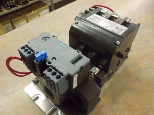 Siemens size 2 starter 13-52A adjustable overload 480V coil 14FUF32AH