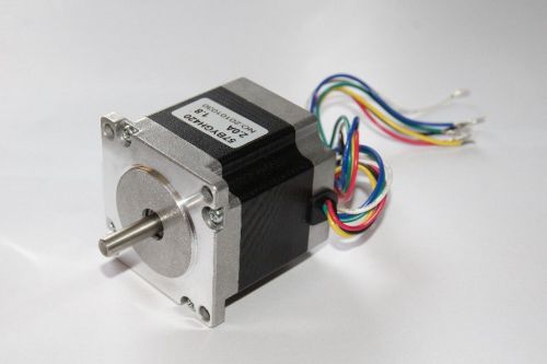 Wantai NEMA 23 Stepper Motor for 185 oz-in ,57BYGH420,2ACNC Mill Cut