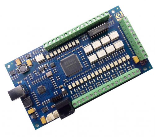 CNC 4 Axis USB Motion Controller Card E-CUT Mach3 Interface Breakout Board 1Mhz