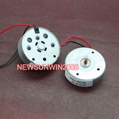 2pcs DC3V-5V slim 400 motor solar battery drive DC motor 4500-7500RPM toy motor