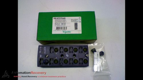 SCHNEIDER ELECTRIC ASI 67FFP44D  AS-INTERFACE 8 PORT MULTI-BLOCK, NEW