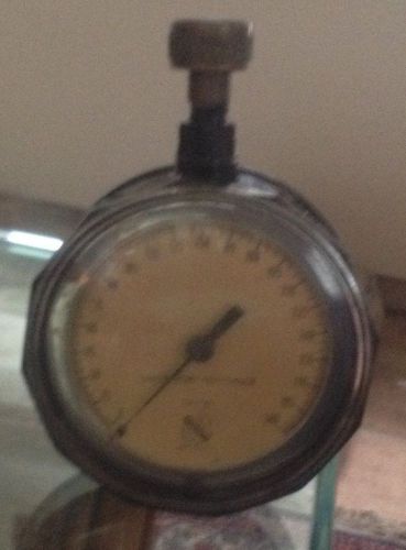 Vintage 1850 Ashcroft Labratory Test Gauge, 300 psi, 1lb SUBD, 5 inch diameter