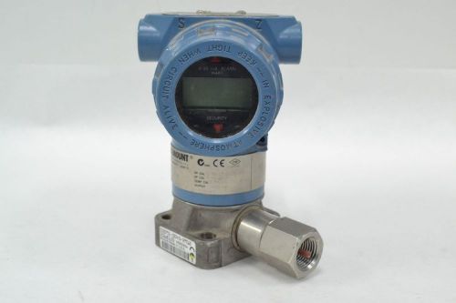 Rosemount 3095mfas200zcups2t100t72ea multivariable mass flow transmitter b331125 for sale