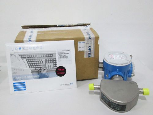 NEW ENDRESS HAUSER 8FE08-CFWAAANAB10N LPGMASS PROMASS E FLOW TRANSMITTER D289948