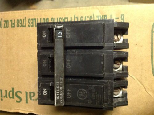 GENERAL ELECTRIC THQL315 15AMP CIRCUIT BREAKER *USED*