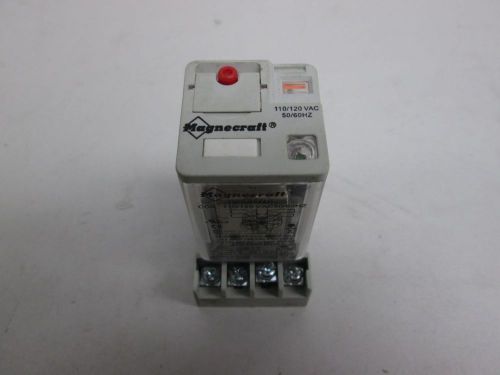 NEW MAGNECRAFT 750XBXM4L-120 RELAY 120V-AC 16A AMP D282546