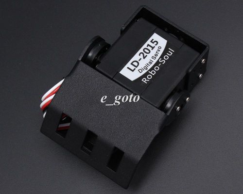 Black 1dof mechanical claws mergeable ld-2015 digital servo for robot smart car for sale