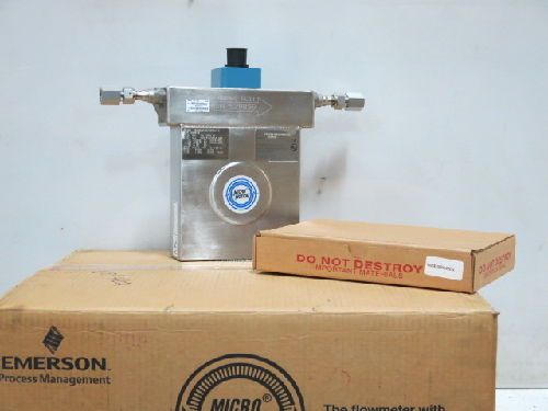 MICRO MOTION F025S319SIAUEZZZZ MASS FLOW SENSOR, 1/2&#034; NPT