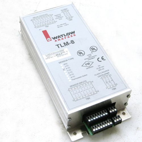 Watlow anafaze tlm-8 thermal limit monitor temperature switch k-tc sensor for sale