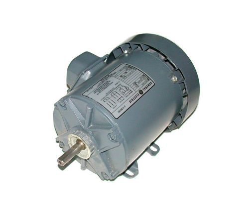 NEW 1/2 HP GENERAL ELECTRIC 3 PHASE AC MOTOR 208-230/460 VAC  MODEL 5K35JN30