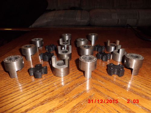 Lovejoy l-050 .500 jaw coupling used  lot of 7 for sale