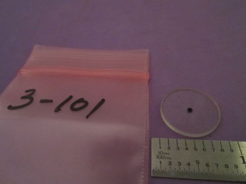 OPTICAL LENS WITH DOT #3-101 LASER OPTICS BIN#3