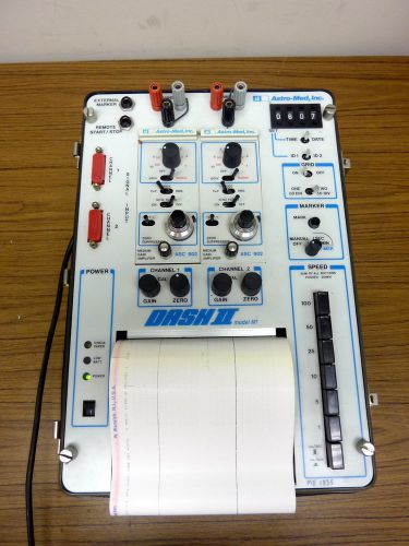 Astro Med Inc Dash II Model MT Field Recorder