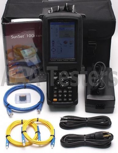 Sunrise Telecom Sunset 10G SDH Optical Network Tester Analyzer 10Gbps 10 Gig