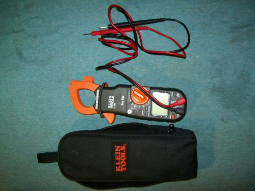 Klein tools cl2000 true rms clamp meter in bag with leads no manual looks unused for sale