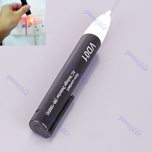 Non Contact Voltage Detector 90~1000V AC Pen Tester BLK New