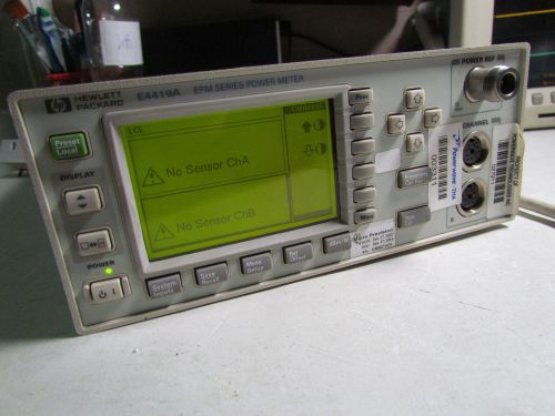 HP Agilent E4419A EPM Series Dual-Channel Power Meter