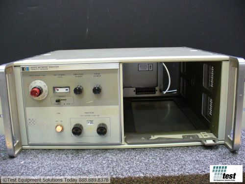 Agilent HP 8410C Network Analyzer Mainframe  ID #23998 TEST