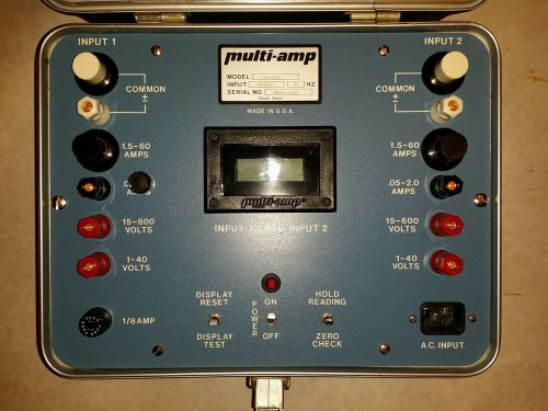 Multi Amp phase angle meter pam-275b