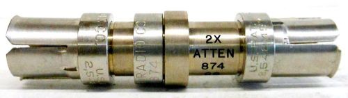 GENERAL RADIO GR-874-G6, 6dB (2X) FIXED COAXIAL CONNECTOR, GENRAD