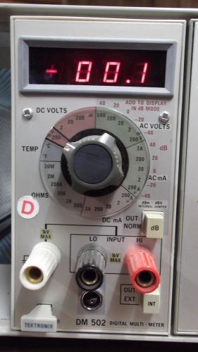 TEKTRONIX  DM502 DIGITAL MULTIMETER