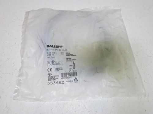 LOT OF 6 BALLUFF BES 516-324-B0-C-05 SENSOR 10-30VDC *NEW IN A FACTORY BAG*