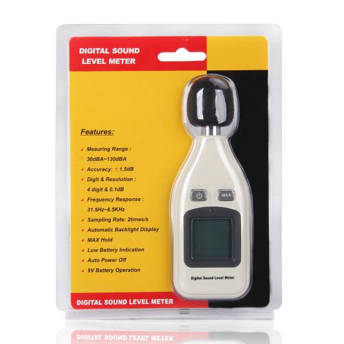 30-130db usb digital sound pressure tester level meter decibel noise lcd monitor for sale