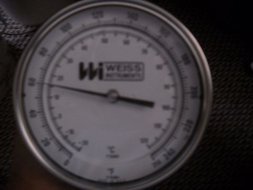 WEISS BIMETAL THERMOMETER 5RBM6-250  FREE SHIPPING