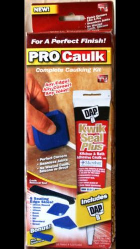 PRO CAULK COMPLETE CAULKING KIT INCLUDES DAP KITCHEN BATH As Seen On TV