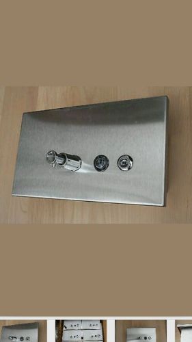 Stainless Steel Recessed Commercial Soap Dispenser (Bradley ?)