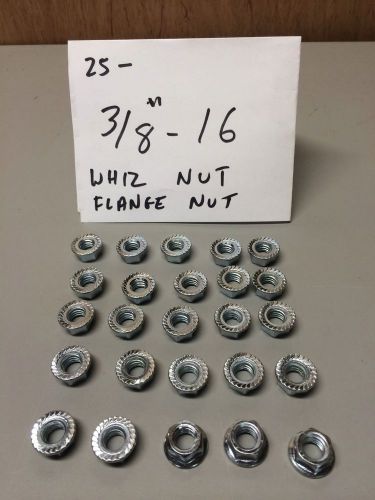 3/8&#034;-16 flange whiz nut for sale