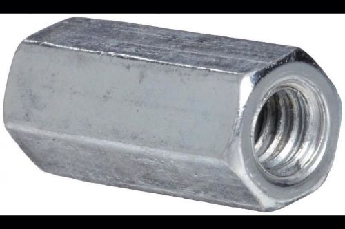 Threaded Rod Coupling Nut Zinc 3/8-16 x 1-3/4 5/pcs