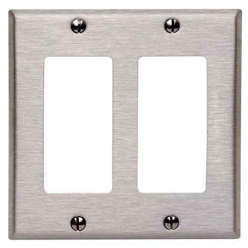 Leviton 84409-40 2-gang decora/gfci device decora wallplate  device mount  stain for sale