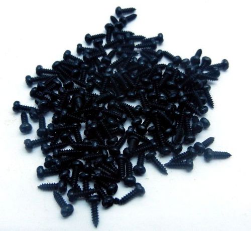 Hot100 pcs m2*6 screw self-tapping screw cross head screw screws black diy for sale