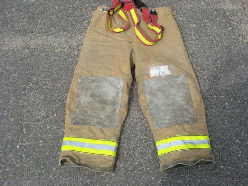 38x28 Pants Firefighter Turnout Bunker Fire Gear GLOBE......P251