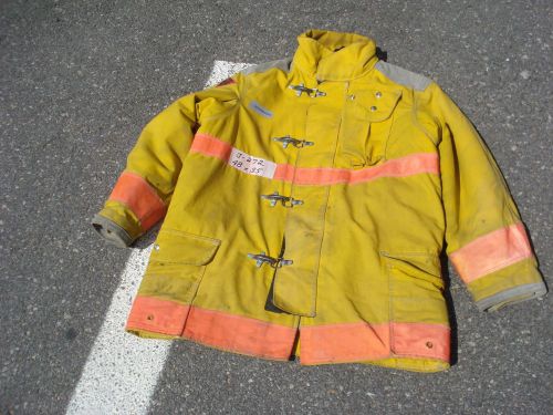 L 42 to 44 Sleeve 35 Jacket Coat Firefighter Bunker Fire Gear LION APPAREL.J272