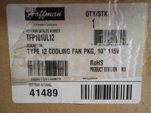 Hoffman tfp61ul12 cooling fan pkg, 6 in, type 12 for sale