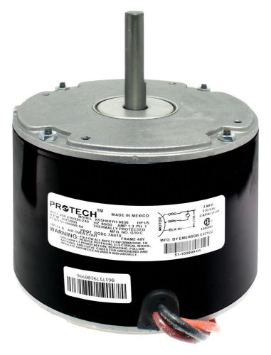 Emerson rheem k55hxlak-9881 condenser fan motor 1/5 hp for sale