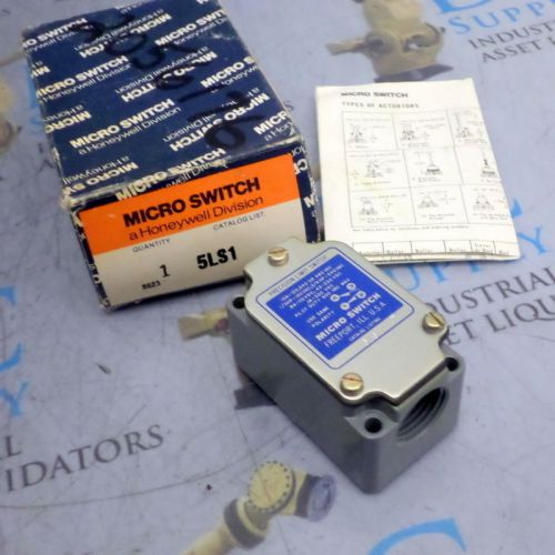 HONEYWELL 5LS1 MICRO SWITCH MEDIUM-DUTY LIMIT SWITCH, NIB