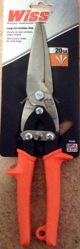 Wiss 20 Gauge Long Cut Aviation Snips ~ M300S