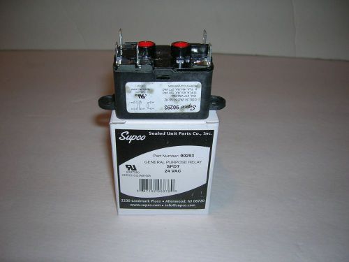 Enclosed fan relay-24v- 5 terminal-spdt 125/250/277v-wr type 84 -u.l.rated-new for sale