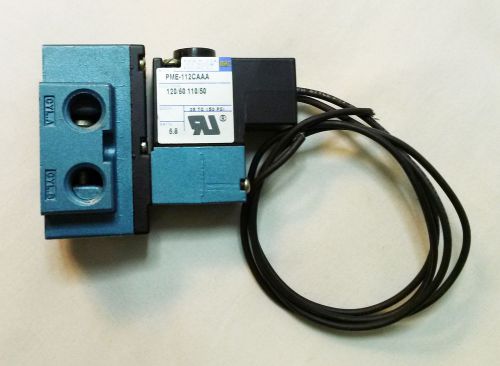 New Mac Pneumatic Valve 912B-PM-112CA w/PME-112CAAA Solenoid