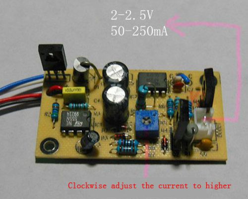 in 5VDC out 2-2.5V 50-250mA drive For HLD658030H7J HLD655050H6J laser diode