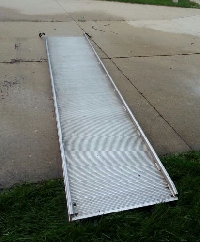 Aluminum Van Walk Ramp (Hook Style) Heavy-Duty 1000 pound capacity 13 ft. long