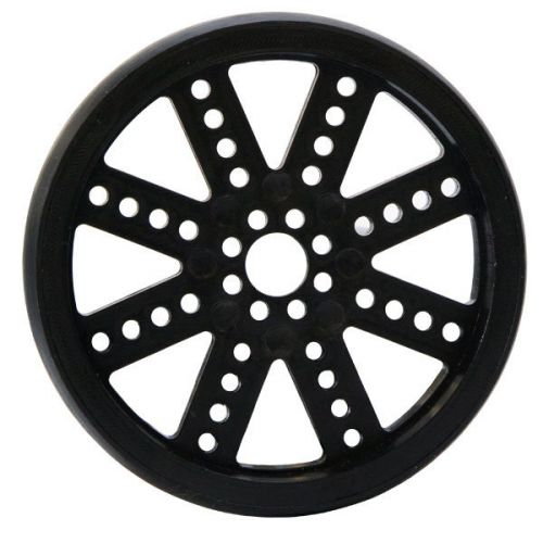 4&#034; Heavy Duty Black Wheel by Actobotics #595410