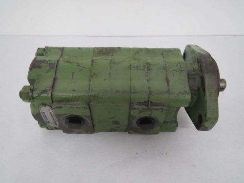 COMMERCIAL HYDRAULICS 312-9 DOUBLE STAGE GEAR HYDRAULIC PUMP B418719