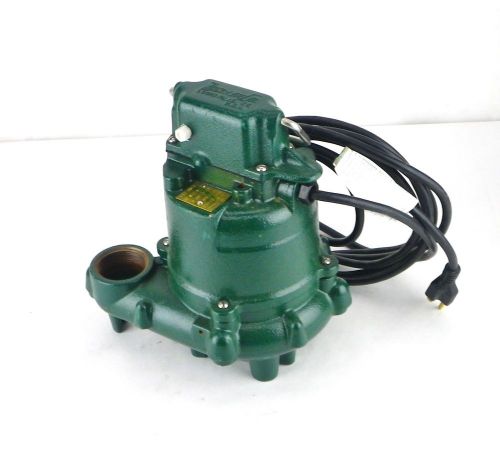 ZOELLER N57 3/10 HP 1-1/2&#034; NPT 115V 1PH Continuous Submersible Sump Pump 4J