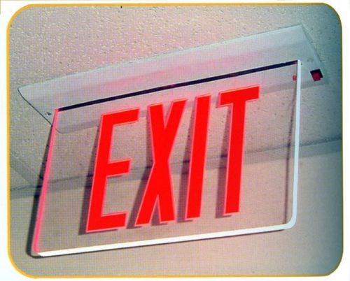 DUAL-LITE CVER1RNE LED EXIT SIGN