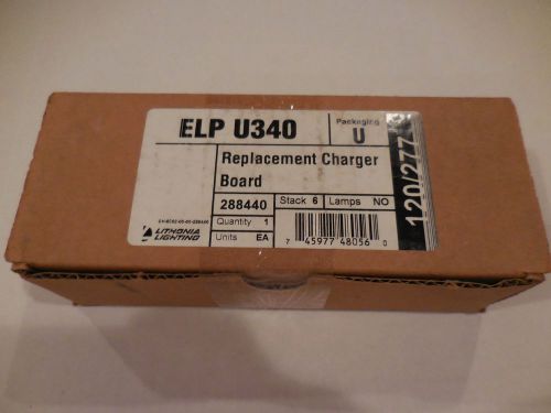 Lithonia Lighting Replacement Charger Board ELPU340 NEW IN BOX 288440