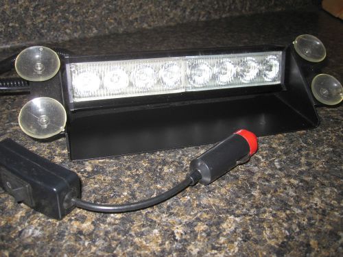 8 LED&#039;S  3 PATTERN DECK DASH EMT FIRE EMERGENCY SECURITY SAFETY STROBE LIGHT